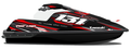 Kit de gráficas para moto de agua Kawasaki SX-R - Diseño 031 - LedPro Racing