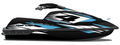 Kit de gráficas para moto de agua Kawasaki SX-R - Diseño 044 - LedPro Racing
