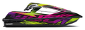 Kit de gráficas para moto de agua Kawasaki SX-R - Diseño 090 - LedPro Racing