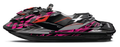 Kit de gráficas para moto de agua Sea-Doo GTI / GTR - Diseño 002 - LedPro Racing