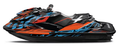 Kit de gráficas para moto de agua Sea-Doo GTI / GTR - Diseño 004 - LedPro Racing
