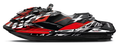 Kit de gráficas para moto de agua Sea-Doo GTI / GTR - Diseño 005 - LedPro Racing