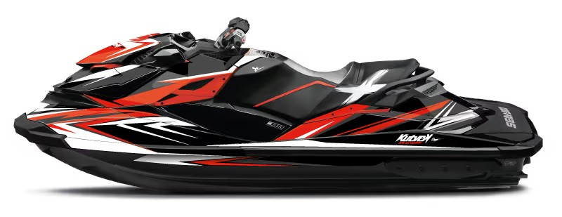 Kit de gráficas para moto de agua Sea-Doo GTI / GTR - Diseño 036 - LedPro Racing