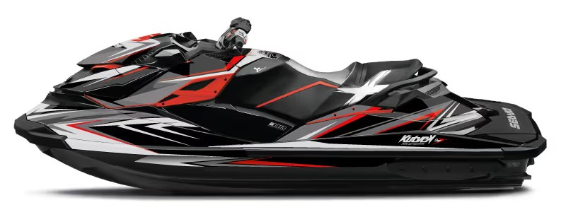 Kit de gráficas para moto de agua Sea-Doo RXP - Diseño 037 - LedPro Racing