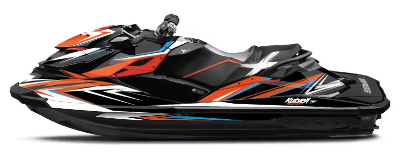 Kit de gráficas para moto de agua Sea-Doo RXP - Diseño 039 - LedPro Racing