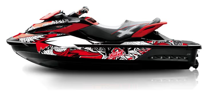Kit de gráficas para moto de agua Sea-Doo RXT / GTX - Diseño 001 - LedPro Racing