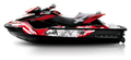 Kit de gráficas para moto de agua Sea-Doo RXT / GTX - Diseño 033 - LedPro Racing