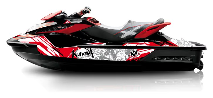 Kit de gráficas para moto de agua Sea-Doo RXT / GTX - Diseño 033 - LedPro Racing