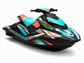 Kit de gráficas para moto de agua Sea-Doo Spark - Aqua Tropic - LedPro Racing