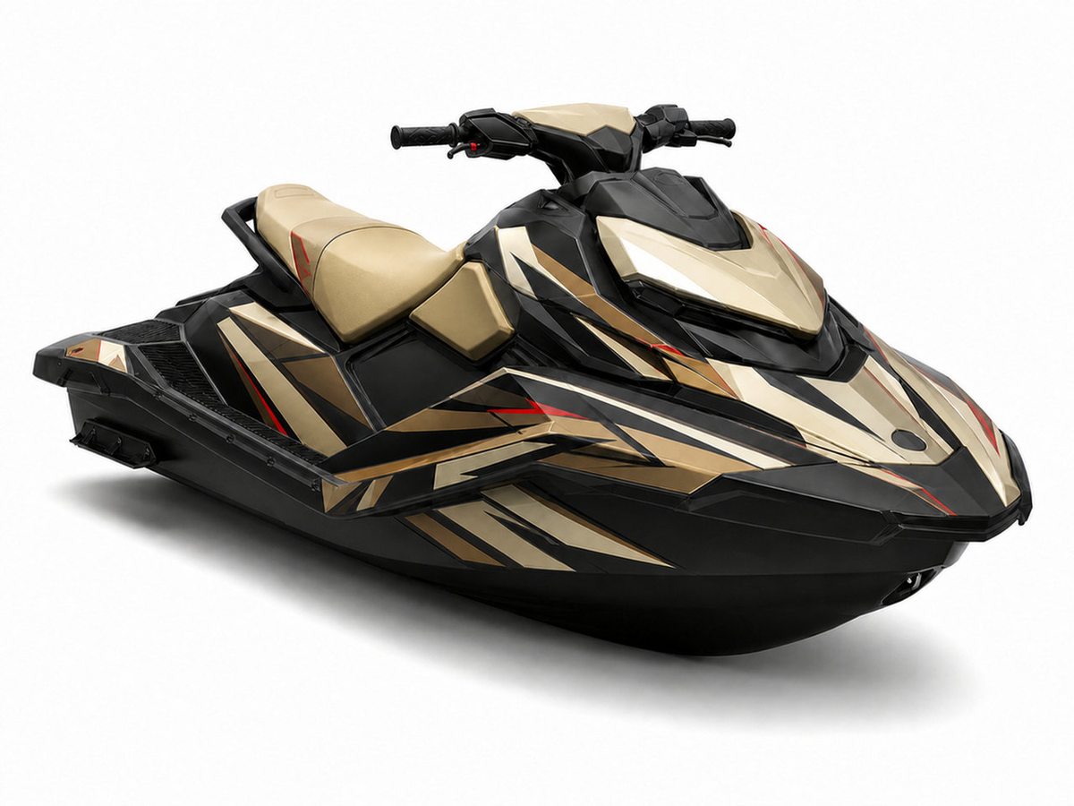 Kit de gráficas para moto de agua Sea-Doo Spark - Bronze Sand - LedPro Racing