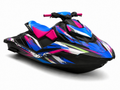 Kit de gráficas para moto de agua Sea-Doo Spark - Candy Blue - LedPro Racing