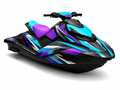 Kit de gráficas para moto de agua Sea-Doo Spark - Cyan Violet - LedPro Racing