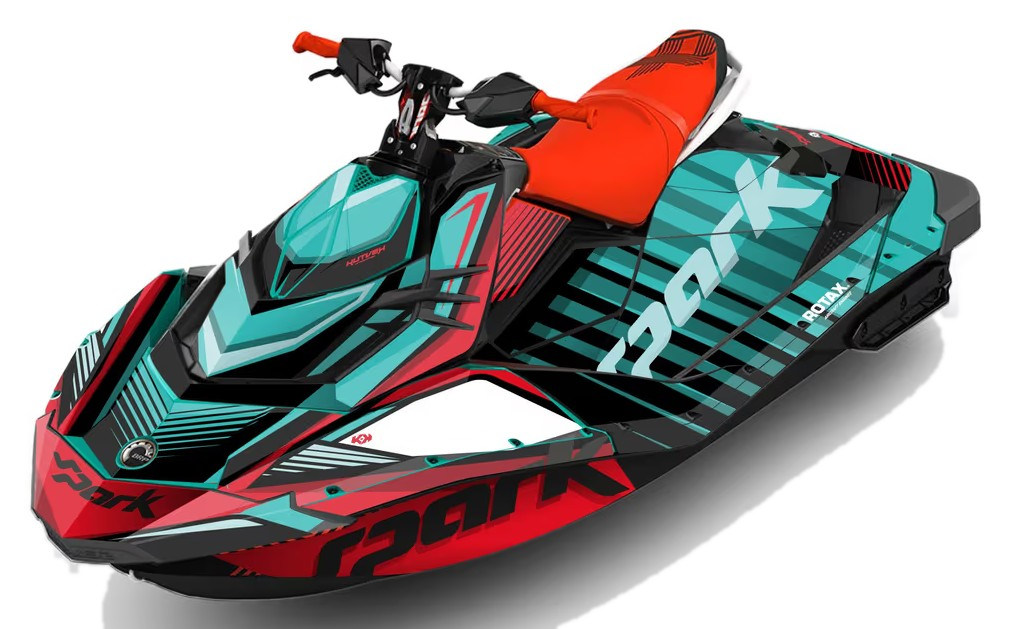 Kit de gráficas para moto de agua Sea-Doo Spark - Diseño 021 - LedPro Racing
