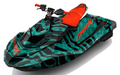 Kit de gráficas para moto de agua Sea-Doo Spark - Diseño 026 - LedPro Racing