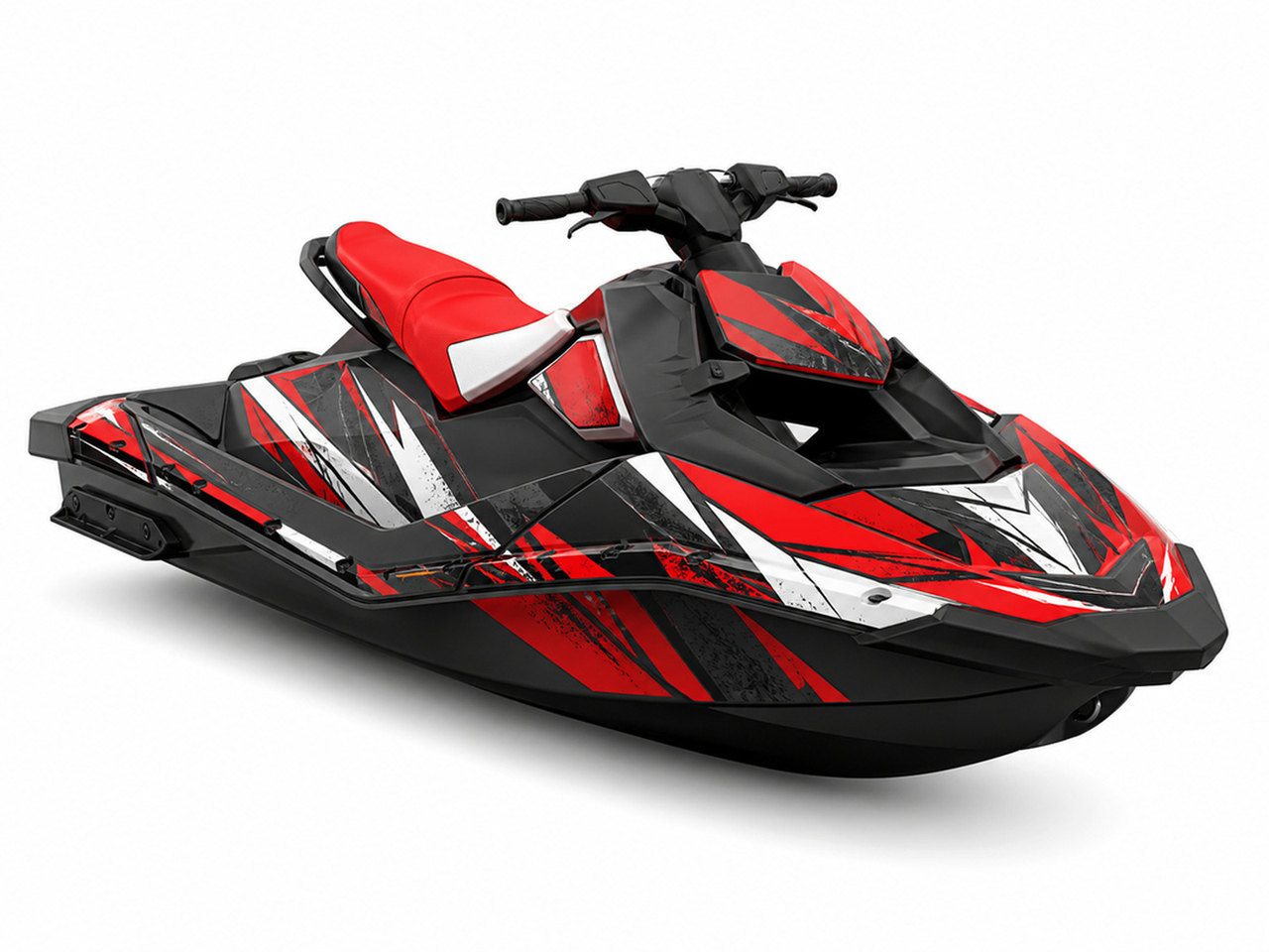 Kit de gráficas para moto de agua Sea-Doo Spark - Red Performance - LedPro Racing