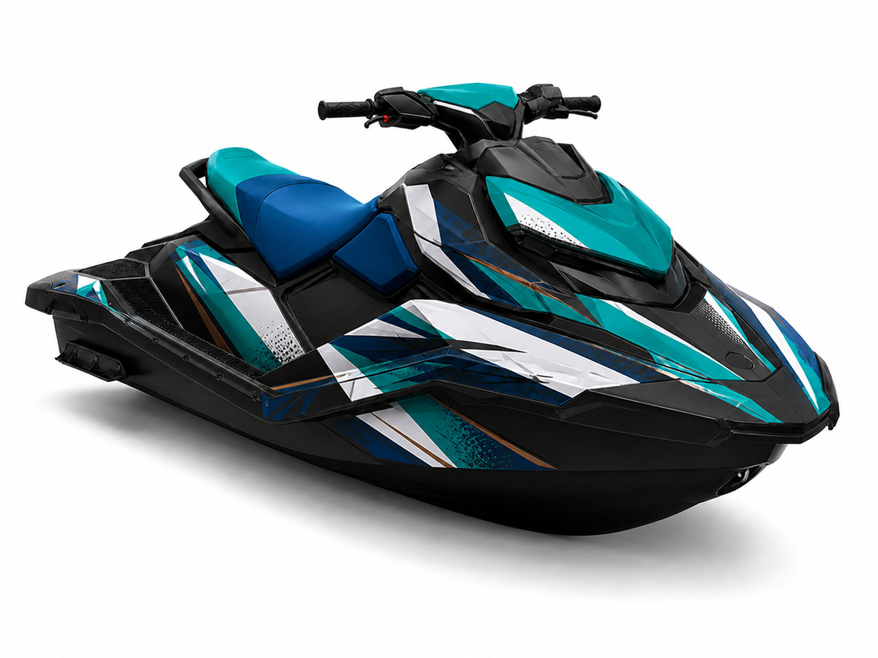 Kit de gráficas para moto de agua Sea-Doo Spark - Teal Copper - LedPro Racing