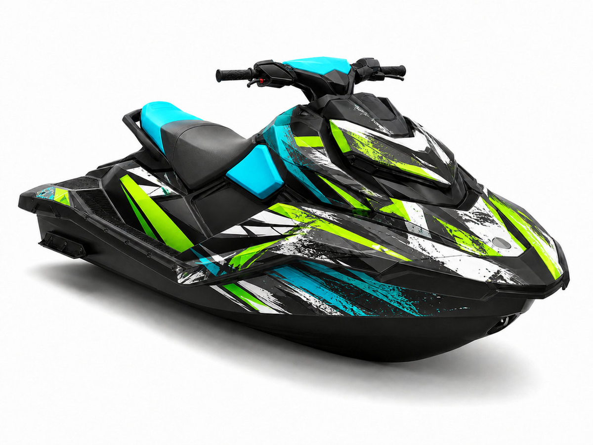 Kit de gráficas para moto de agua Sea-Doo Spark - Urban Acid - LedPro Racing