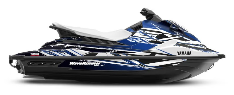 Kit de gráficas para moto de agua Yamaha EX - Diseño 032 - LedPro Racing