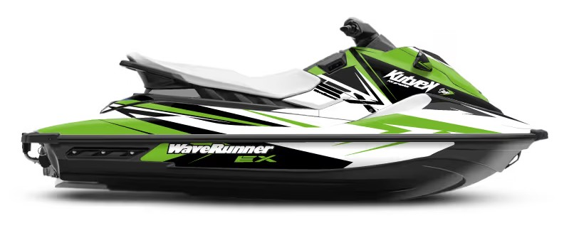 Kit de gráficas para moto de agua Yamaha EX - Diseño 051 - LedPro Racing