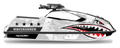 Kit de gráficas para moto de agua Yamaha SuperJet - Diseño 004 - LedPro Racing