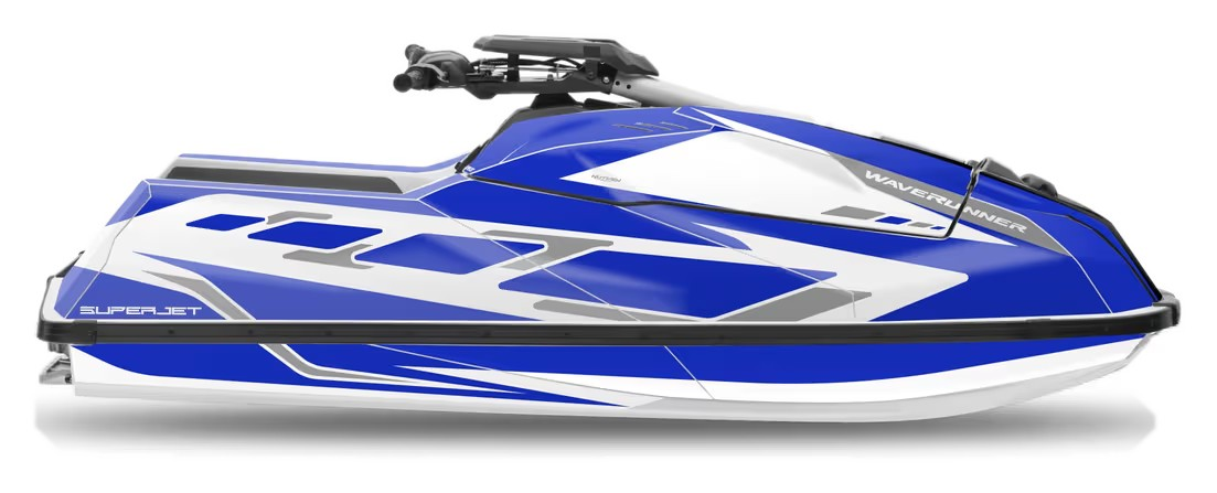 Kit de gráficas para moto de agua Yamaha SuperJet - Diseño 023 - LedPro Racing