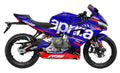 Kit de Gráficas para Moto de Pista Aprilia RS 457 - Diseño 02 - LedPro Racing