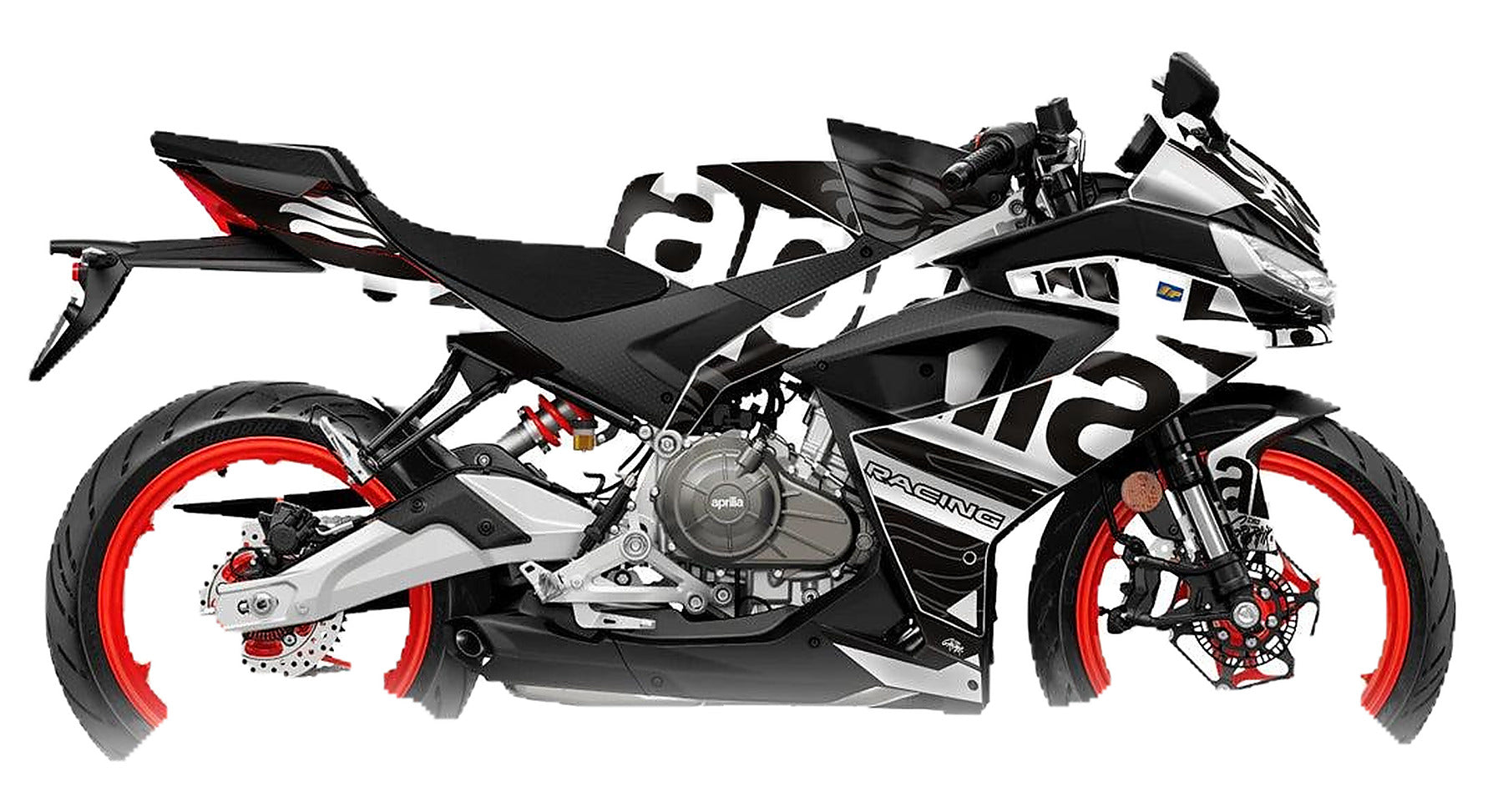 Kit de Gráficas para Moto de Pista Aprilia RS 457 - Diseño 06 - LedPro Racing