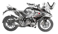 Kit de Gráficas para Moto de Pista Bajaj Pulsar RS 200 - Diseño 07 - LedPro Racing