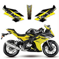 Kit de Gráficas para Moto de Pista Benelli 302 R - Diseño 03 - LedPro Racing