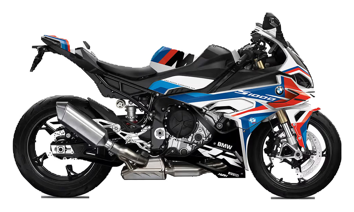 Kit de Gráficas para Moto de Pista BMW S 1000 RR - Diseño 03 - LedPro Racing