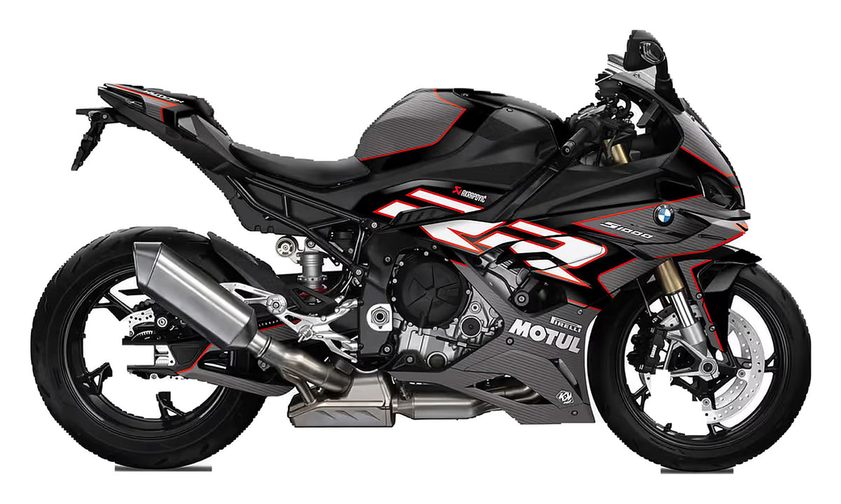 Kit de Gráficas para Moto de Pista BMW S 1000 RR - Diseño 06 - LedPro Racing