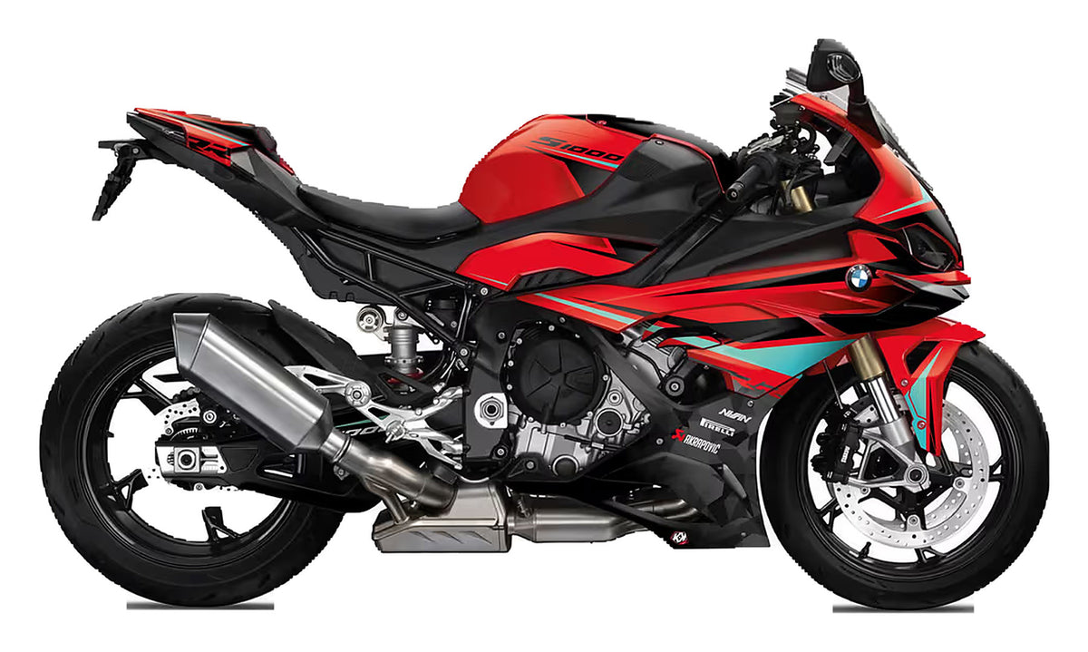 Kit de Gráficas para Moto de Pista BMW S 1000 RR - Diseño 07 - LedPro Racing
