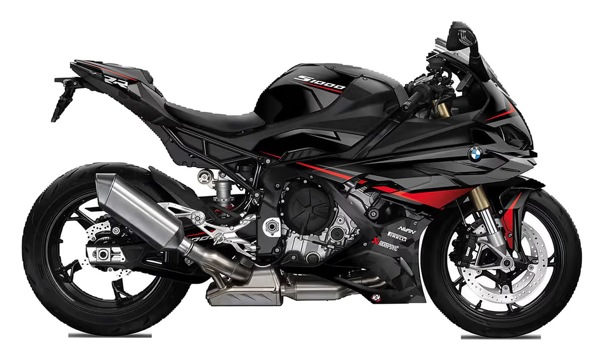 Kit de Gráficas para Moto de Pista BMW S 1000 RR - Diseño 08 - LedPro Racing