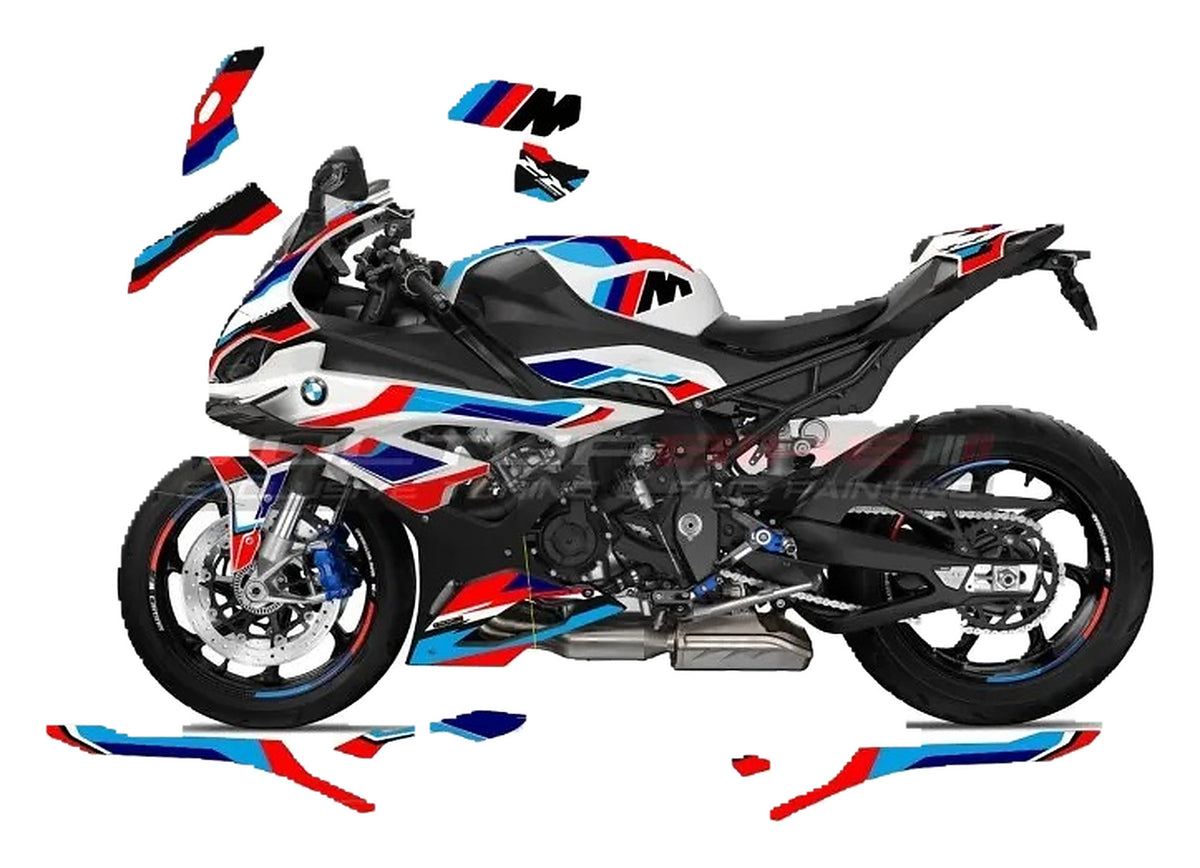 Kit de Gráficas para Moto de Pista BMW S 1000 RR - Diseño 10 - LedPro Racing