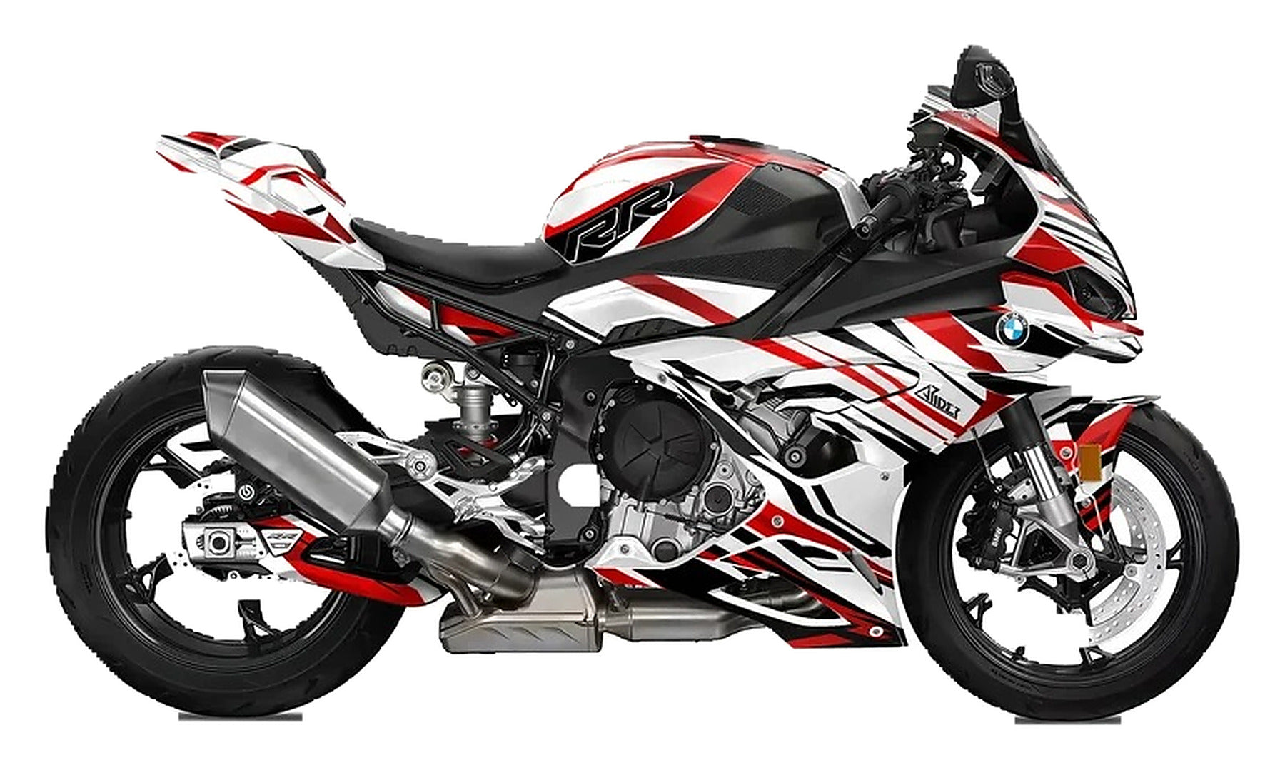 Kit de Gráficas para Moto de Pista BMW S 1000 RR - Diseño 15 - LedPro Racing