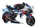 Kit de Gráficas para Moto de Pista BMW S 1000 RR - Diseño 19 - LedPro Racing
