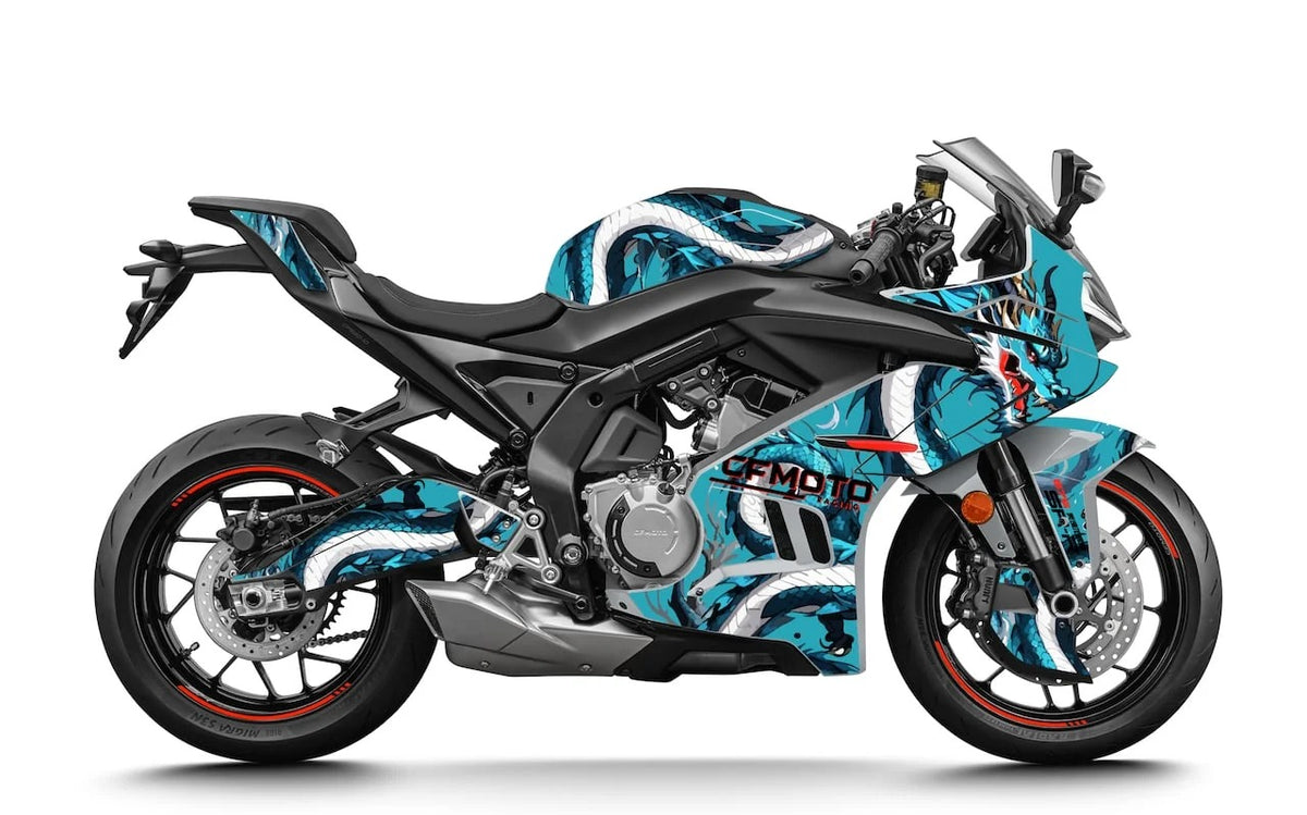 Kit de Gráficas para Moto de Pista CF Moto 675 SR - Diseño 11 - LedPro Racing
