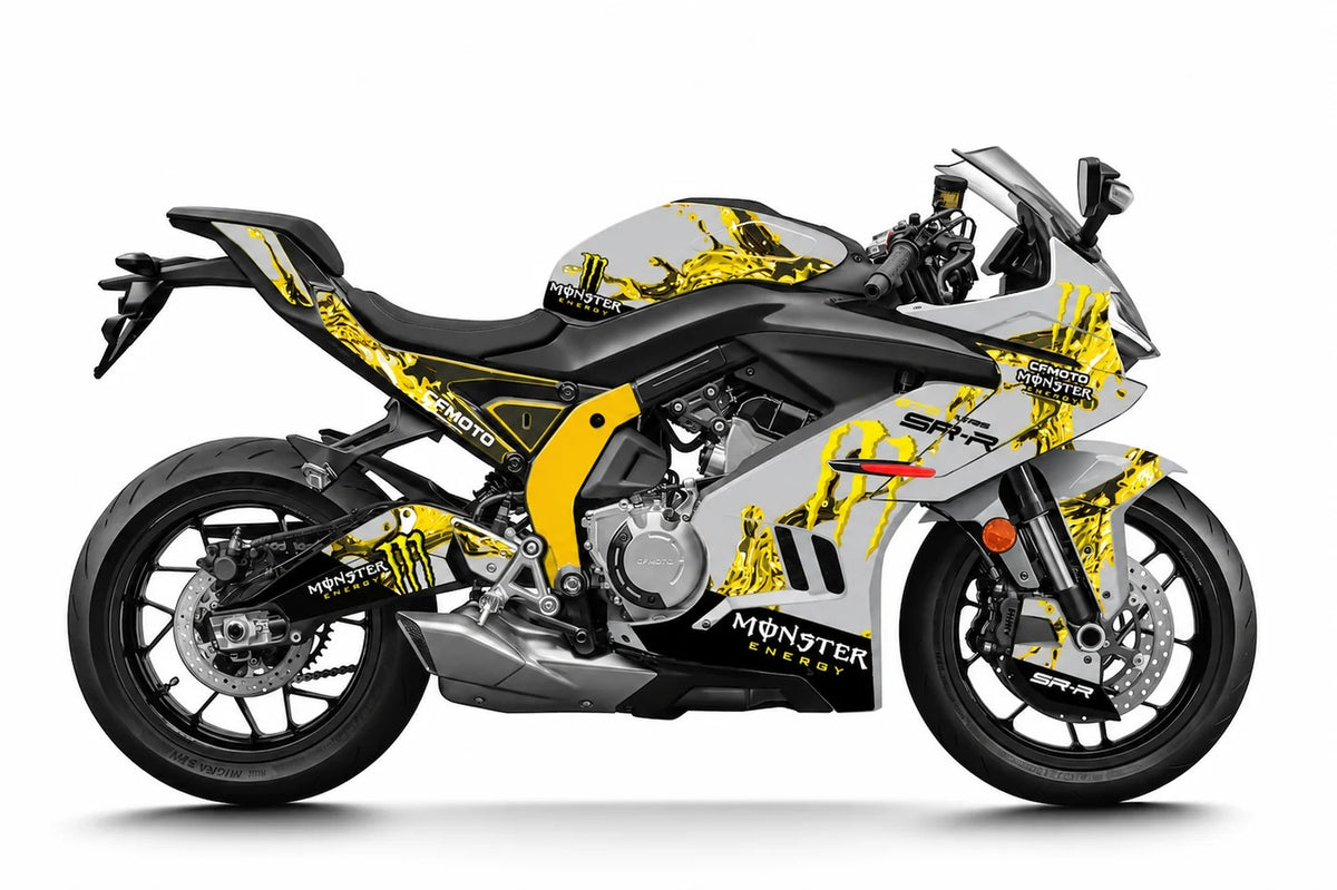 Kit de Gráficas para Moto de Pista CF Moto 675 SR - Diseño 16 - LedPro Racing