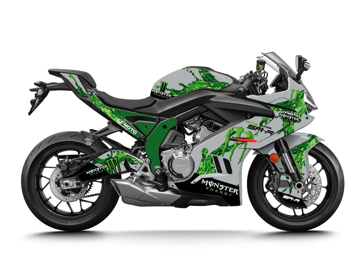Kit de Gráficas para Moto de Pista CF Moto 675 SR - Diseño 18 - LedPro Racing