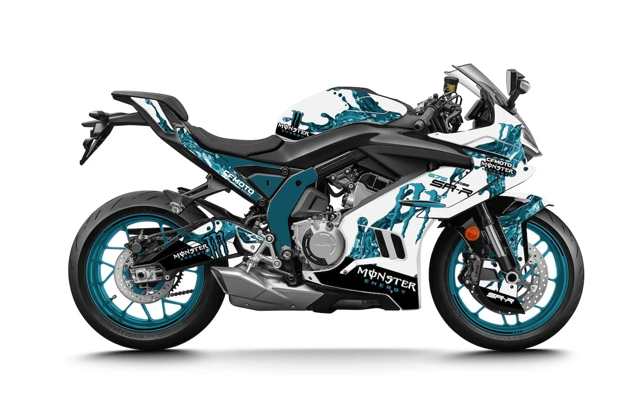 Kit de Gráficas para Moto de Pista CF Moto 675 SR - Diseño 19 - LedPro Racing