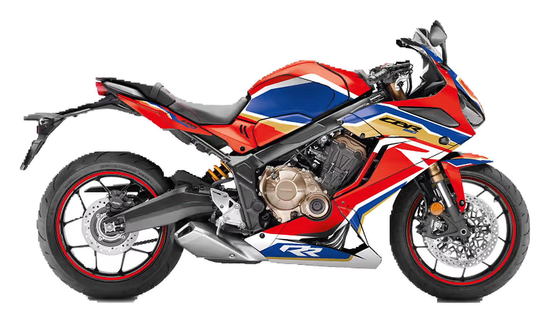Kit de Gráficas para Moto de Pista Honda CBR - Diseño 02 - LedPro Racing