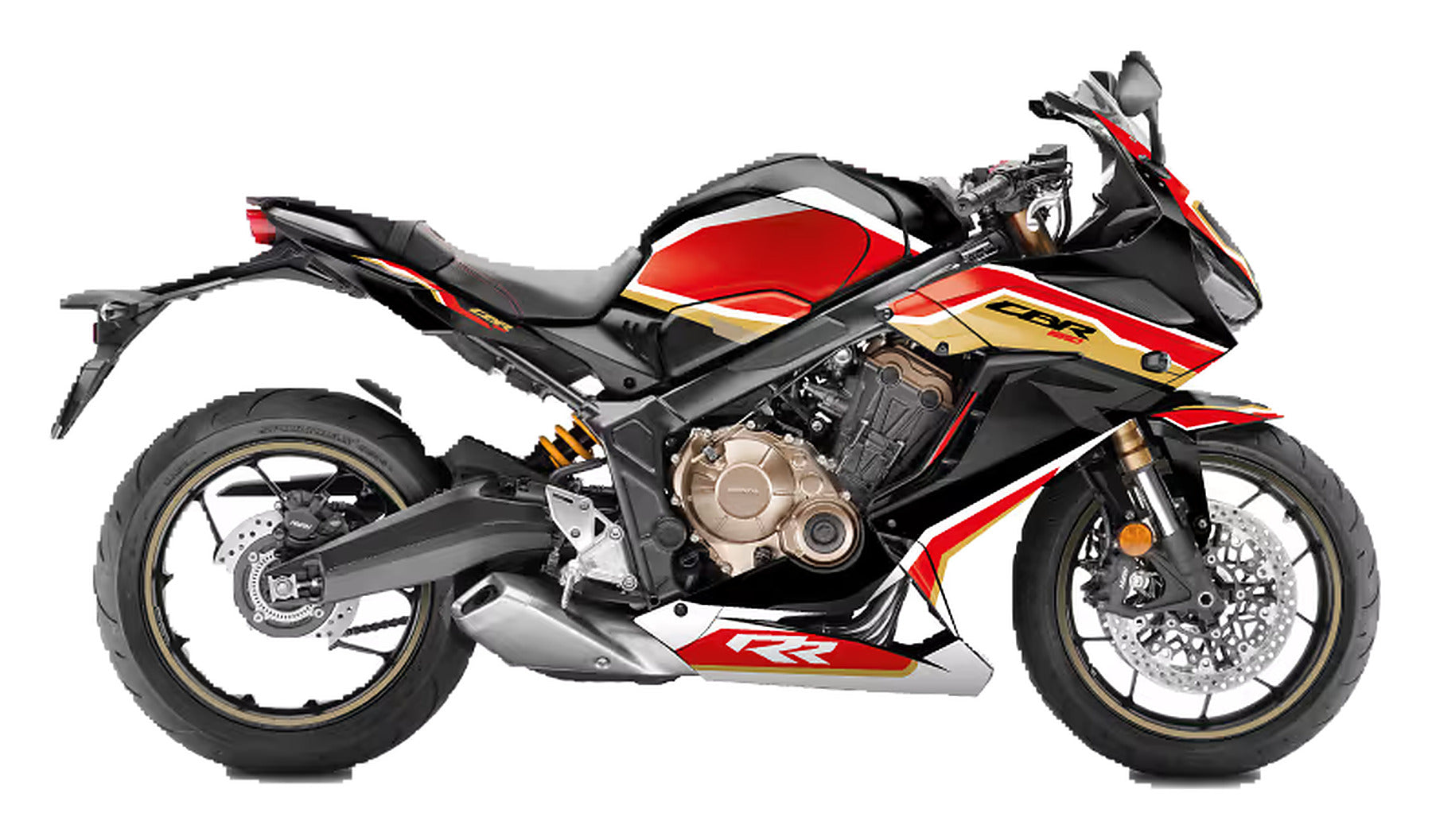 Kit de Gráficas para Moto de Pista Honda CBR - Diseño 04 - LedPro Racing