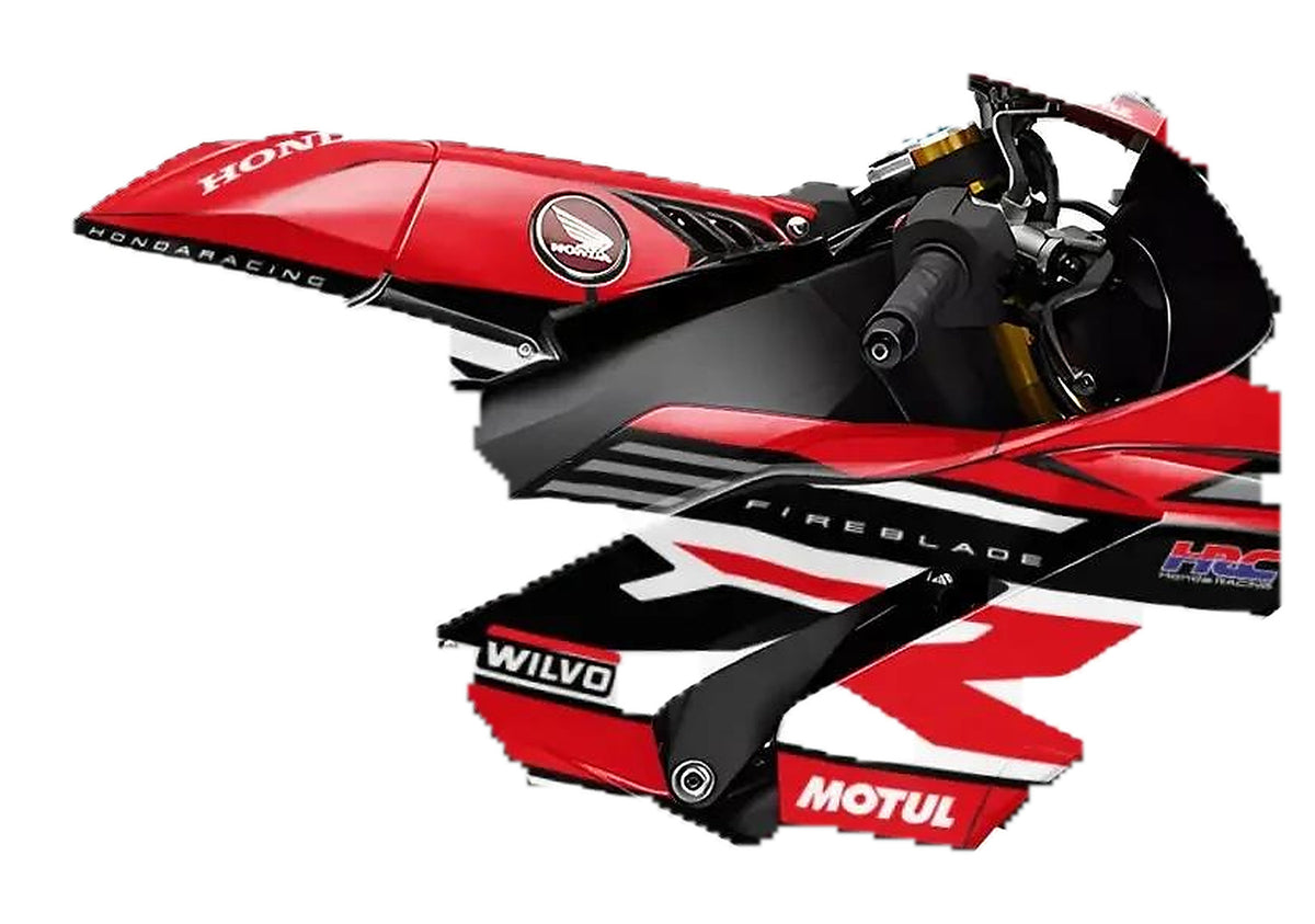 Kit de Gráficas para Moto de Pista Honda CBR - Diseño 08 - LedPro Racing