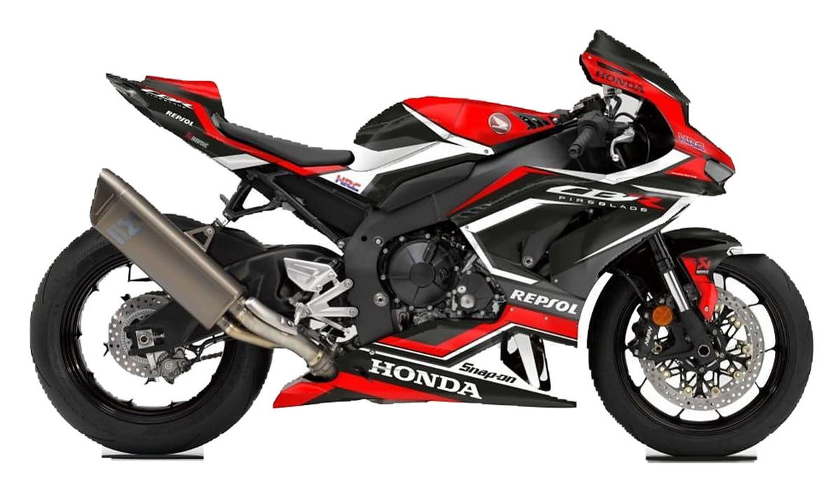 Kit de Gráficas para Moto de Pista Honda CBR - Diseño 13 - LedPro Racing