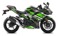 Kit de Gráficas para Moto de Pista Kawasaki Ninja 400 - Diseño 01 - LedPro Racing