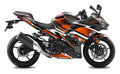 Kit de Gráficas para Moto de Pista Kawasaki Ninja 400 - Diseño 04 - LedPro Racing