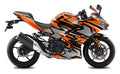 Kit de Gráficas para Moto de Pista Kawasaki Ninja 400 - Diseño 06 - LedPro Racing