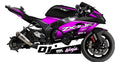 Kit de Gráficas para Moto de Pista Kawasaki ZX-10RR - Diseño 01 - LedPro Racing
