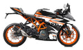 Kit de Gráficas para Moto de Pista KTM RC - Diseño 04 - LedPro Racing