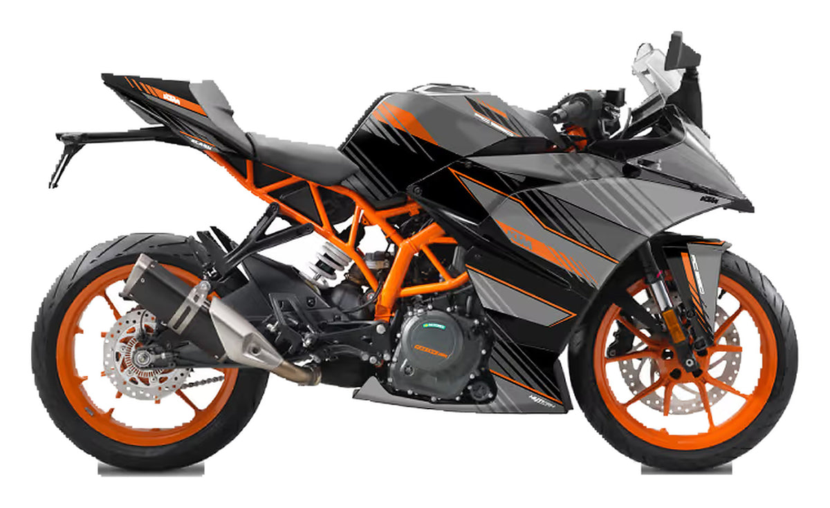 Kit de Gráficas para Moto de Pista KTM RC - Diseño 05 - LedPro Racing